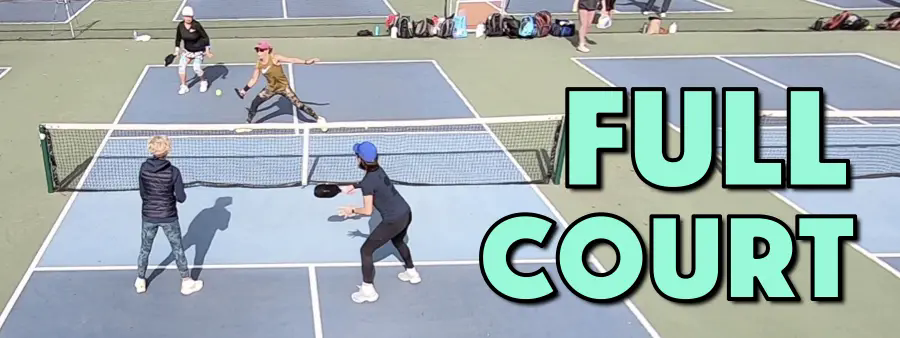 Doubles strategy on court